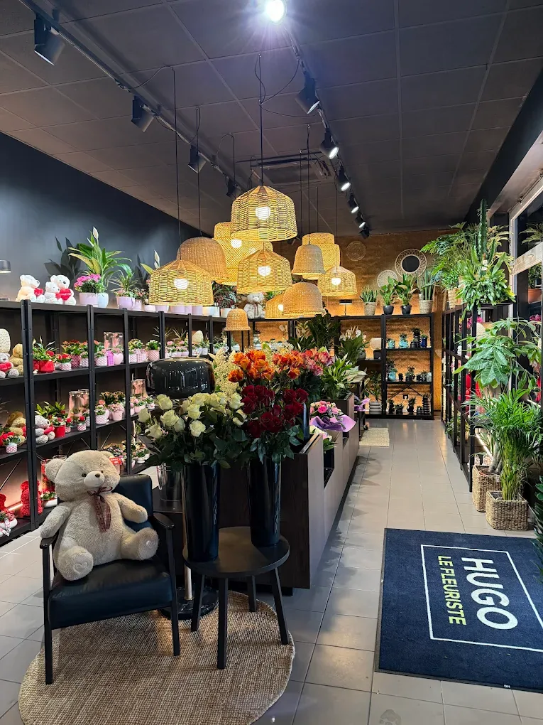 Intérieur de la boutique Hugo le Fleuriste Montbéliard